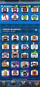 CONTA CLASH ROYALE LVL 40 COM 1400 GEMAS.