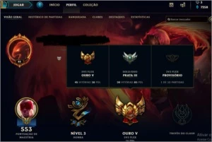 Prata3 full champs e-mail n confirmd - League of Legends LOL