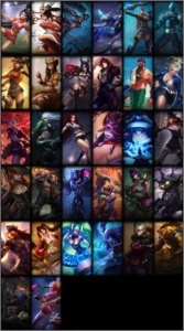 Conta Platina 2 Com 99 campeões e 32 skins - League of Legends LOL
