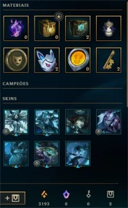 (LEAGUE OF LEGENDS) Conta Level 35 [GOLD 4] LOL