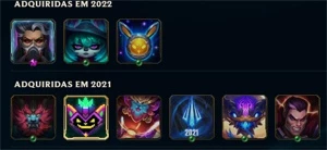 (LEAGUE OF LEGENDS) Conta Level 35 [GOLD 4] LOL
