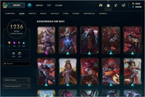 CONTA LEAGUE OF LEGENDS LOL