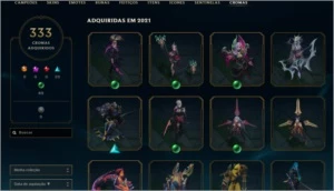CONTA LEAGUE OF LEGENDS LOL