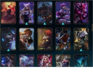 conta lol (lvl 124, 88 skins, 47 emotes, 155 icons) - League of Legends