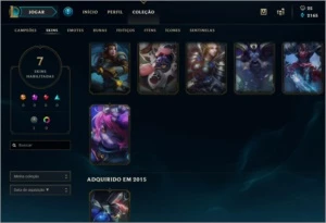 Conta Platina 3 - League of Legends LOL