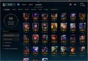 Conta Platina 3 - League of Legends LOL