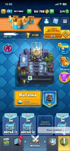 Conta Clash Royale 6 anos barata