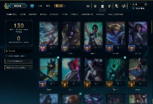 Mestre com 70 Champs e 11 Skins ( 41 PDL ) - League of Legends LOL