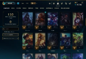 Mestre com 70 Champs e 11 Skins ( 41 PDL ) - League of Legends LOL