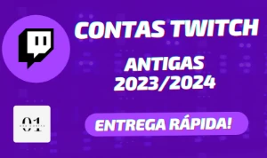 CONTAS TWITCH 2023/2024 + ENTREGA RÁPIDA [ALTA QUALIDADE]