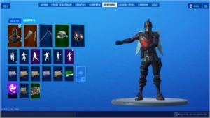 Fortnite Cavaleiro Negro Season 2, 3, 4, 5 e 6 Full + Skins