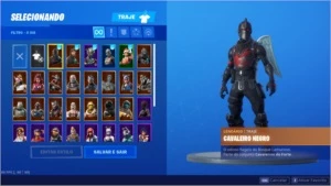 Fortnite Cavaleiro Negro Season 2, 3, 4, 5 e 6 Full + Skins