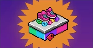 Habbo raro Patins 80's