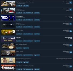 CONTA STEAM - Outros