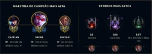 conta league of legends LOL