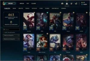Conta PLATINA 2 - League of Legends LOL