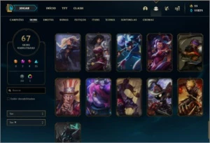 Conta PLATINA 2 - League of Legends LOL