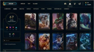 Conta PLATINA 2 - League of Legends LOL