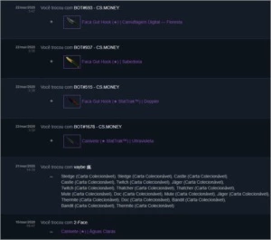 CONTA STEAM - 1.7 ANOS