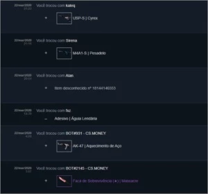 CONTA STEAM - 1.7 ANOS
