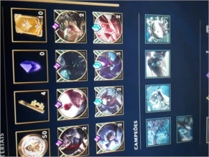 Conta League Of legends LOL