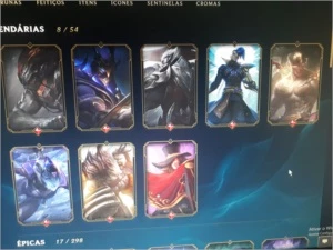 Conta League Of legends LOL