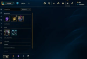 Conta lol platina 4, 72%winrate. - League of Legends