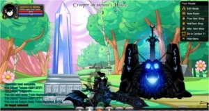 Aqw acc lv 72 com mais de 8 anos - Adventure Quest World