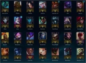 Conta Gold 3 - +100 Campeões - 36 Skins + Pulsefire EZ - League of Legends LOL