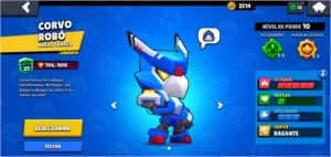 Conta de brawl stars