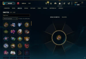 Ouro 4 com 37 Champs e 2 Skins - League of Legends LOL