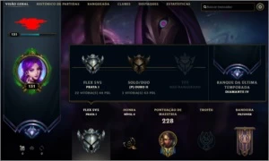 Conta diamante S9 Solo Duo - League of Legends LOL