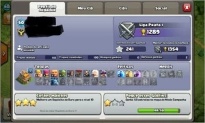 VENDO CV8 COM+CONTA NETFLIX - Clash of Clans