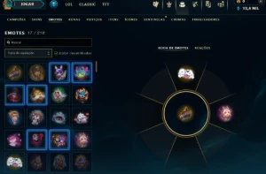 [Entrega Automática] Conta Lol Ouro, 46 Skins, 12K Ea,Honra4 - League of Legends