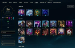 [Entrega Automática] Conta Lol Ouro, 46 Skins, 12K Ea,Honra4 - League of Legends