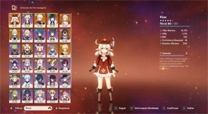 AR 52(NA) - Klee,Yelan,Kahuza,Yoimiya,Itto,Cyno,Jean,Keqing - Genshin Impact