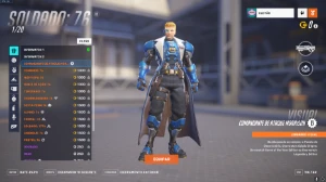 conta ow bronze 5 lv29 com 10 skins lendarias e 12 epicas - Blizzard