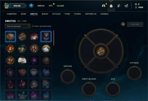 Conta prata 1 com 23 Champs e 3 Skins + 2 Fragmentos - League of Legends LOL