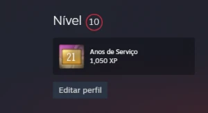 Vendo Conta Com Prime |Medalha 10 Anos | 21 Anos Na Steam