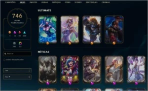 CONTA PLATINA 1 - League of Legends LOL