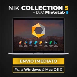 Nik Collection 5 + DxO PhotoLab 5 - Windows e macOS - Softwares e Licenças
