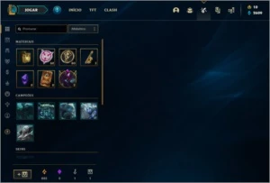 CONTA PLAT 4 - MMR MT BOM - PRA SAIR BARATO - League of Legends LOL