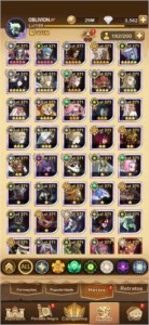 Conta afk arena level 198,vip10,36 heróis ascendidos - Outros