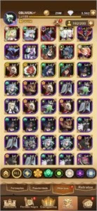 Conta afk arena level 198,vip10,36 heróis ascendidos - Outros