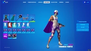CONTA FORTNITE MUITAS SKINS RARAS