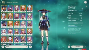 Conta Genshin Impact Ar 56 Com Varios Personagens E Armas