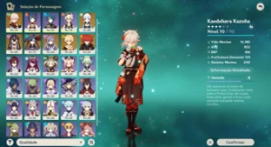 Ar 52 Kazuha Ayaka Cyno Mona Kequing - Genshin Impact