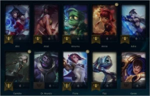 Conta lol platina 1 - League of Legends
