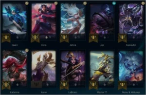 Conta lol platina 1 - League of Legends