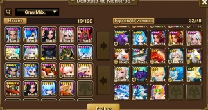 summoners war conta c/ eludia e cia